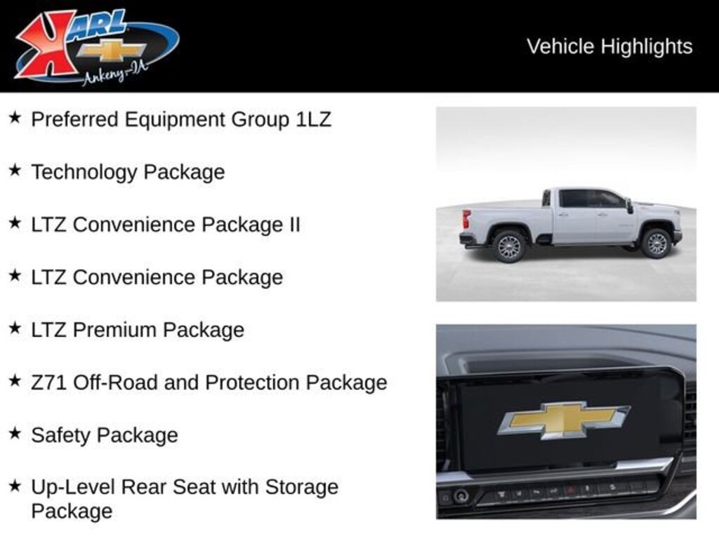 New 2026 Chevrolet Silverado 2500 HD LTZ Truck Crew Cab