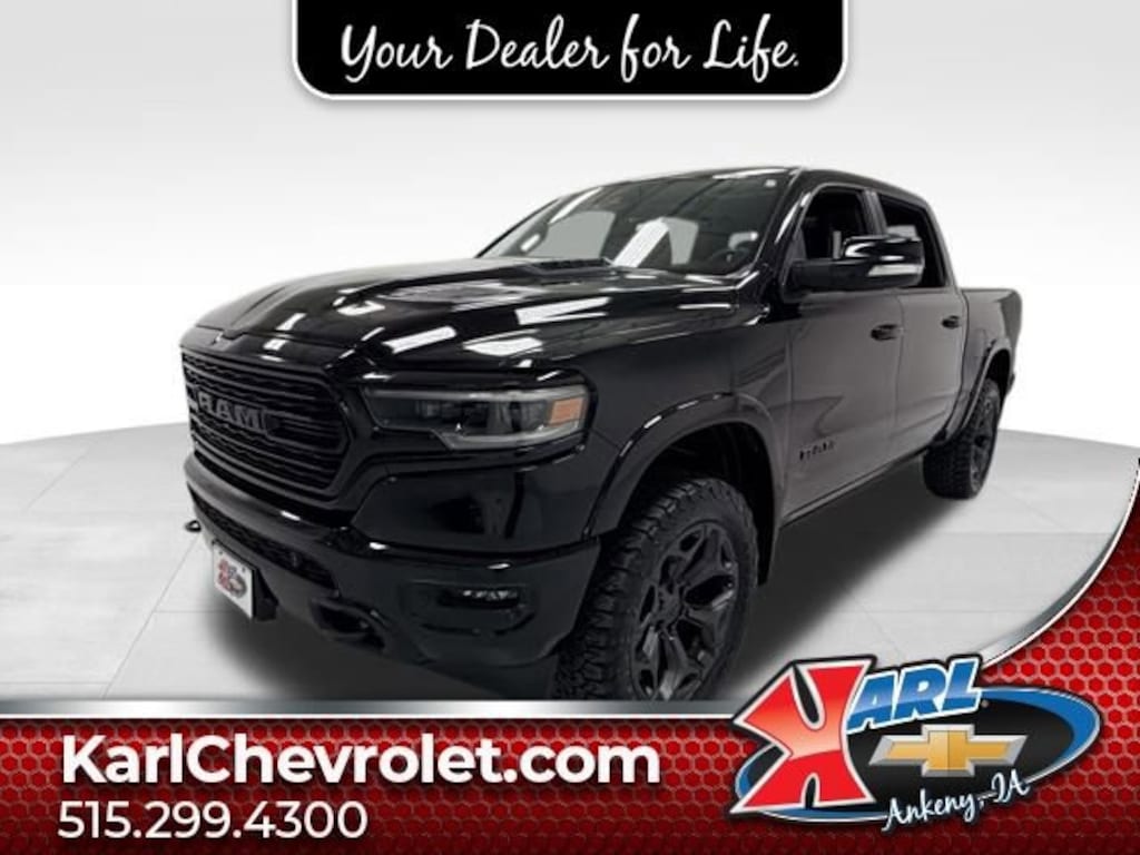 Used 2021 Ram 1500 Limited Crew Cab 4x4 57 Box Truck Crew Cab