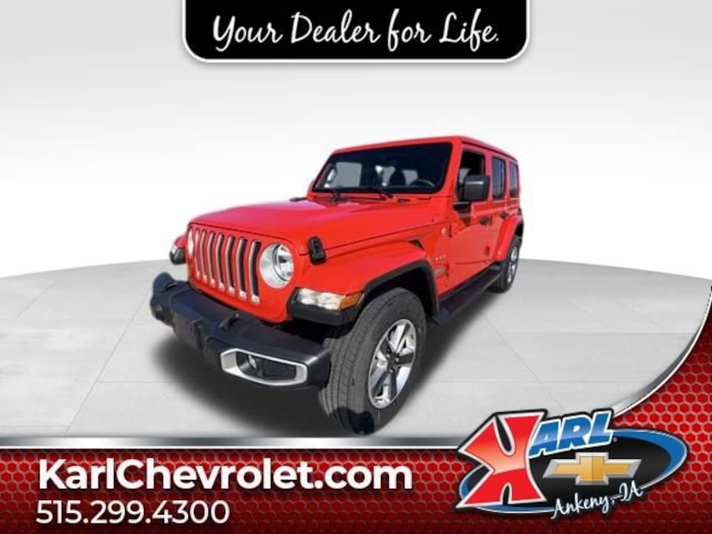 Used 2023 Jeep Wrangler 4-Door Sahara 4x4 SUV