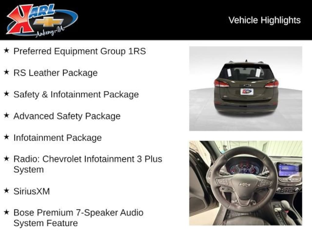 Used 2024 Chevrolet Equinox RS SUV
