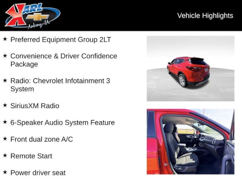 Used 2022 Chevrolet Blazer 2LT SUV