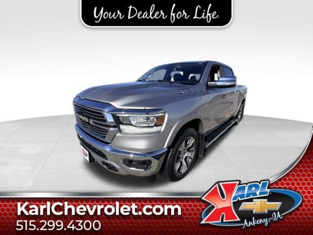 Used 2019 Ram 1500 Laramie Crew Cab 4x4 57 Box Truck Crew Cab