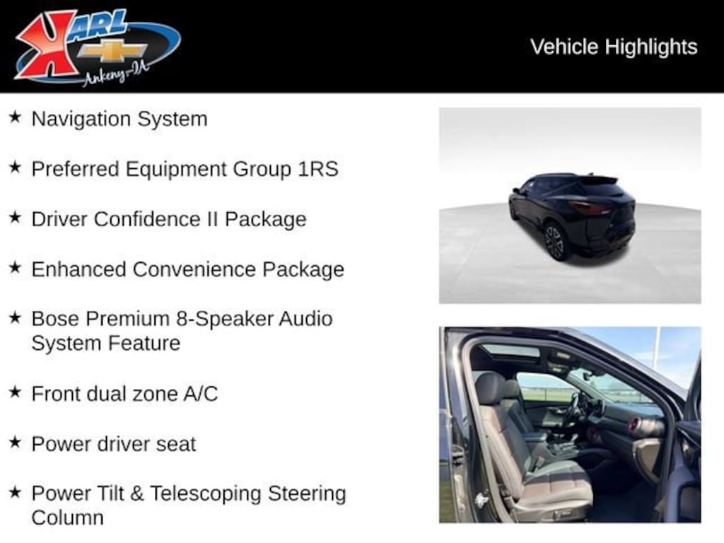 Used 2024 Chevrolet Blazer RS SUV