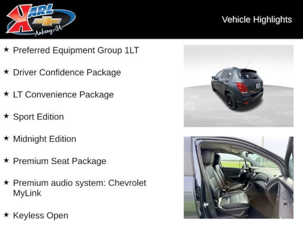 Used 2021 Chevrolet Trax LT SUV