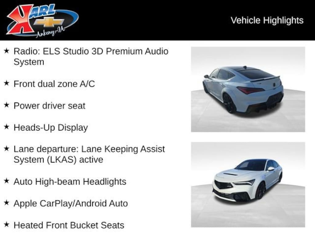 Used 2024 Acura Integra Type S Sedan