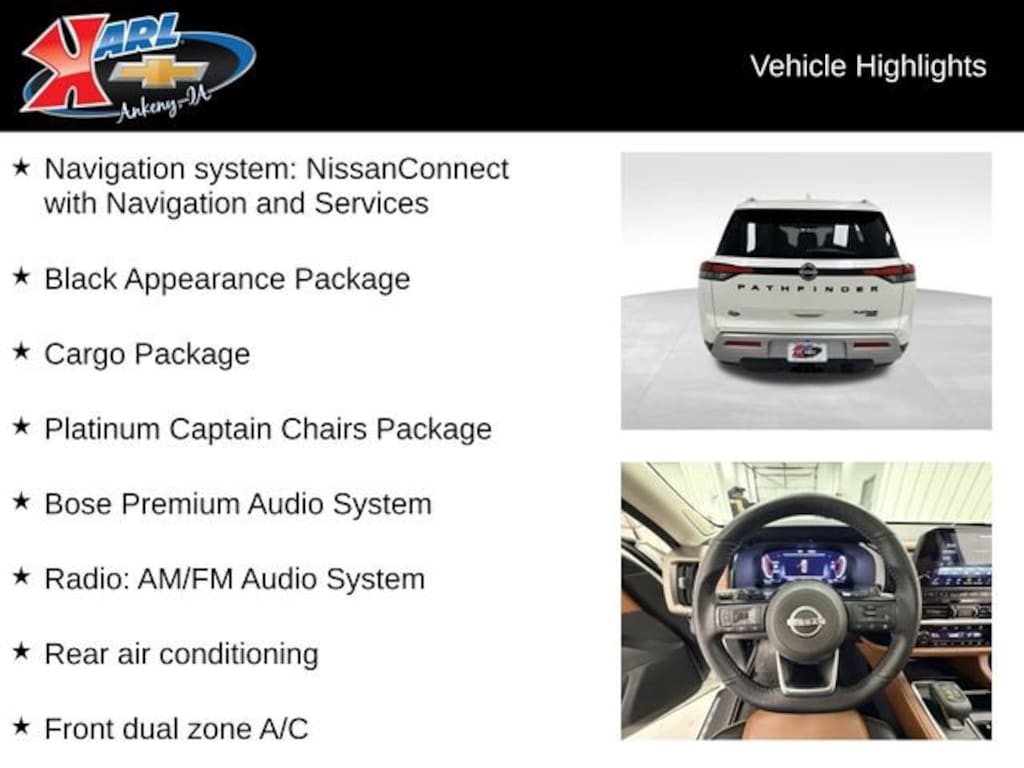 Used 2024 Nissan Pathfinder Platinum 4WD SUV