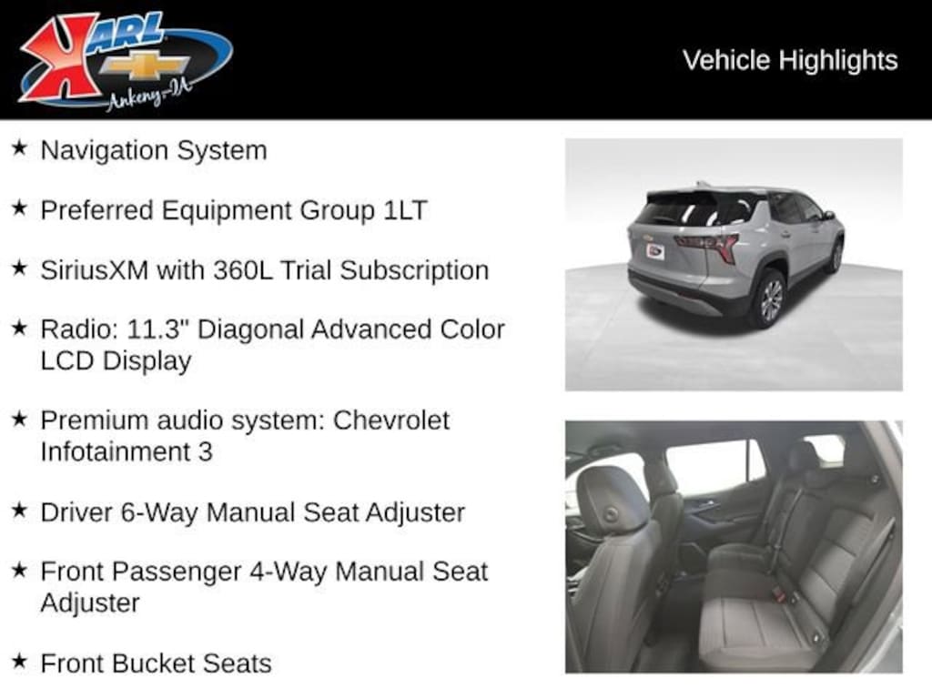 New 2026 Chevrolet Equinox LT SUV