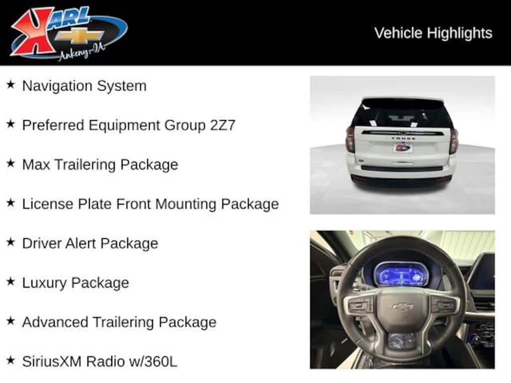 Used 2023 Chevrolet Tahoe Z71 SUV