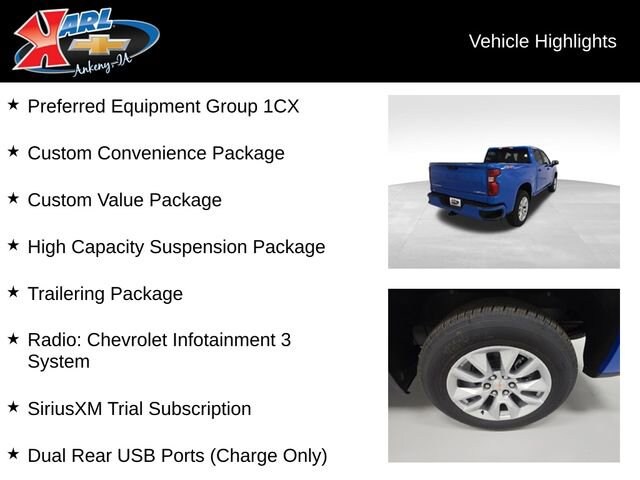 2026 Chevrolet Silverado 1500 Custom photo 3