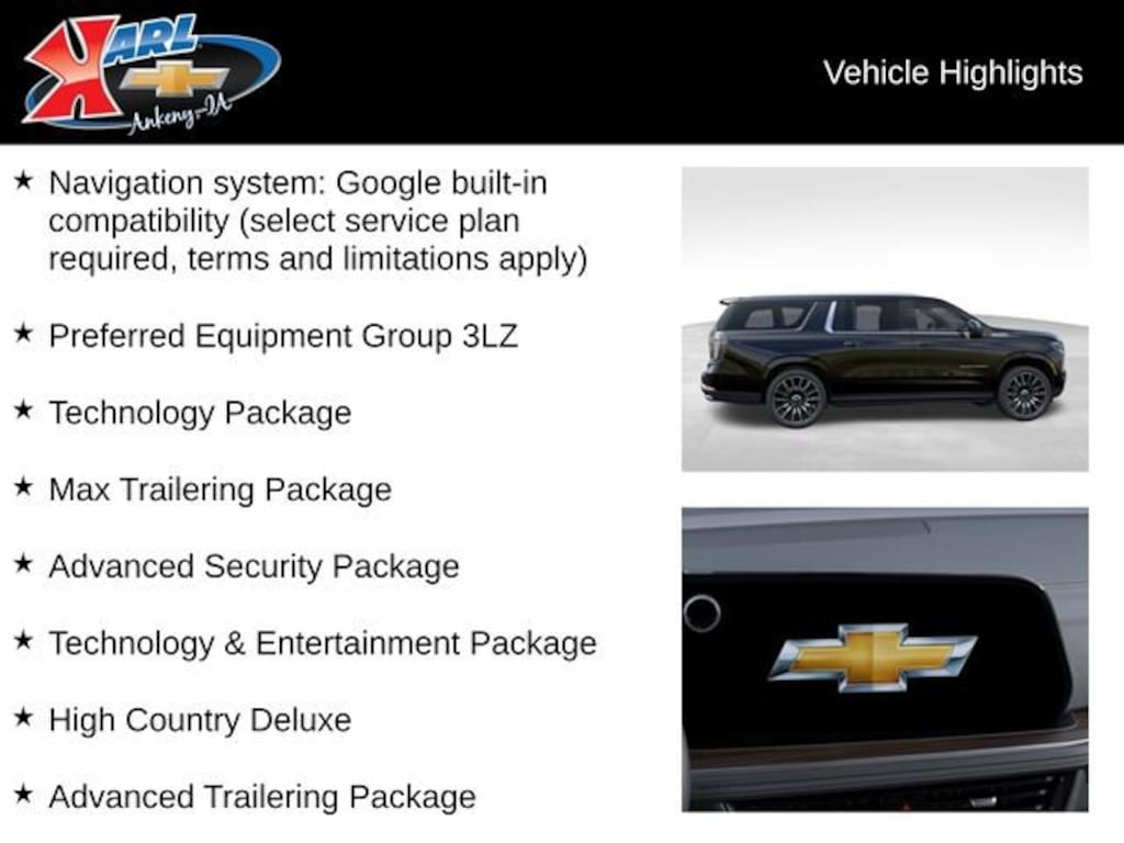 New 2026 Chevrolet Suburban High Country SUV