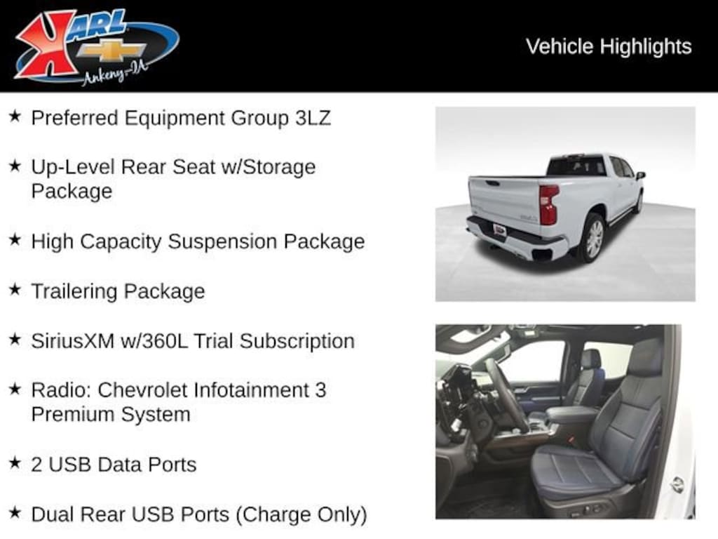 New 2026 Chevrolet Silverado 1500 High Country Truck Crew Cab