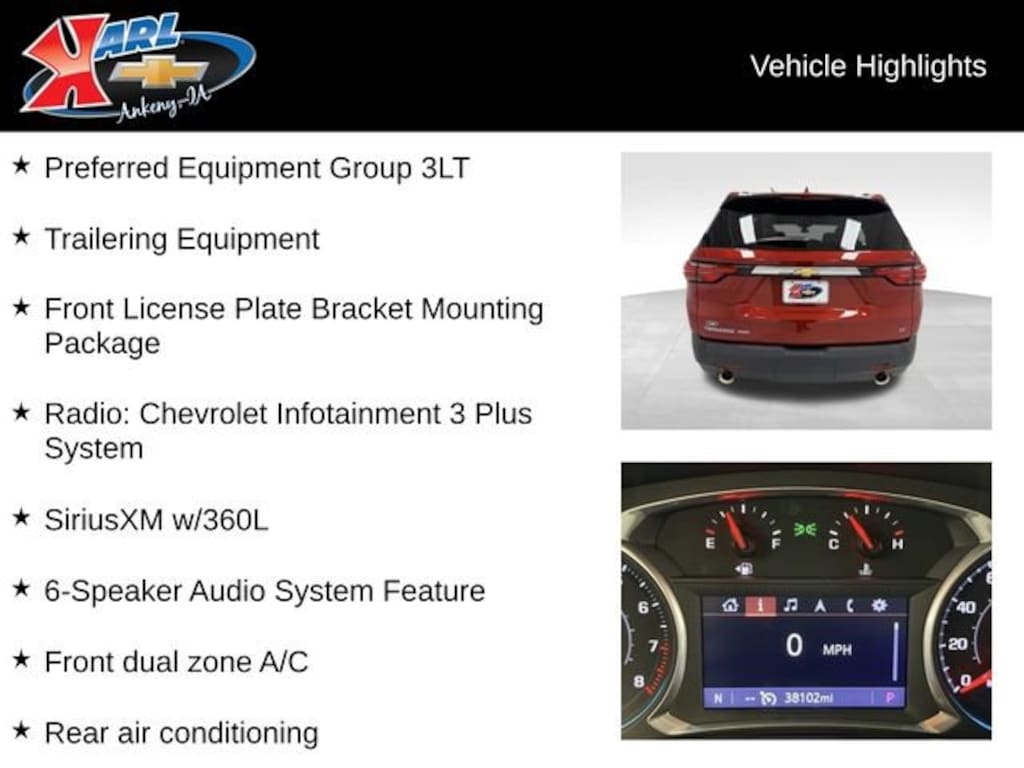 Used 2022 Chevrolet Traverse LT Leather SUV