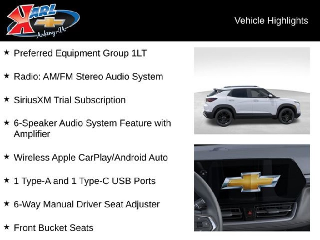 New 2026 Chevrolet Trailblazer LT SUV
