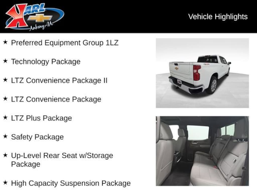 New 2026 Chevrolet Silverado 1500 LTZ Truck Crew Cab