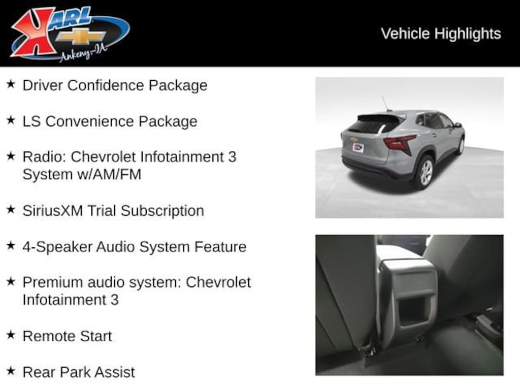 New 2026 Chevrolet Trax LS SUV