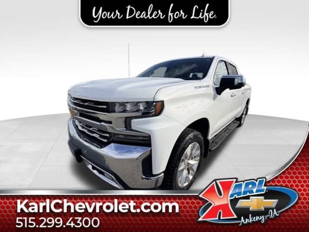 Used 2019 Chevrolet Silverado 1500 LTZ Truck Crew Cab