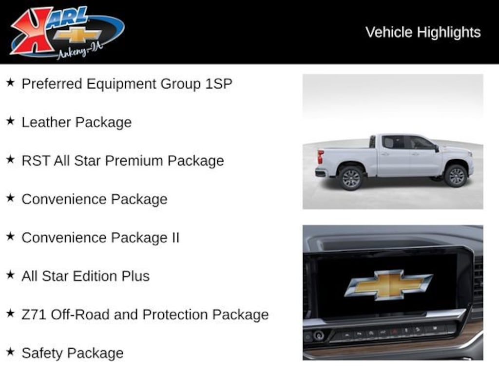 New 2026 Chevrolet Silverado 1500 RST Truck Crew Cab