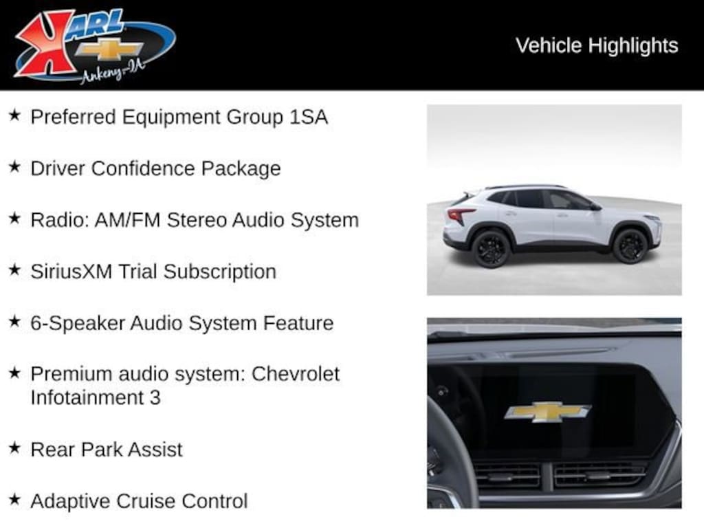 New 2026 Chevrolet Trax Activ SUV