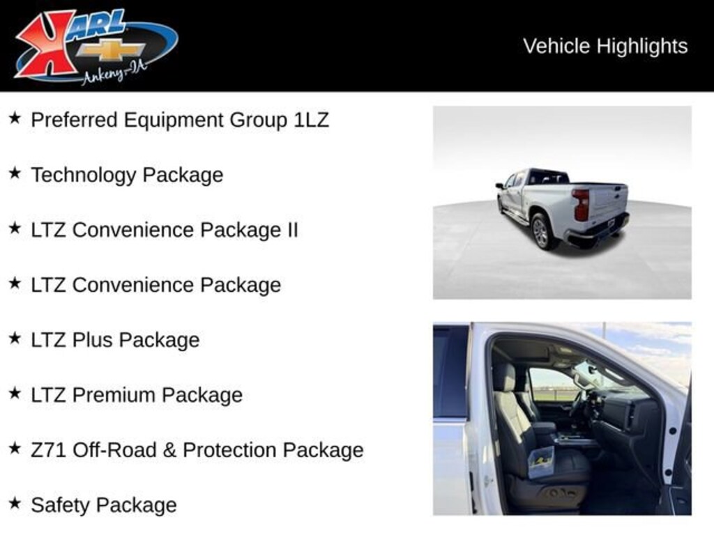 Used 2024 Chevrolet Silverado 1500 LTZ Truck Crew Cab