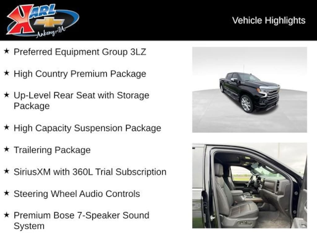 Used 2026 Chevrolet Silverado 1500 High Country Truck Crew Cab