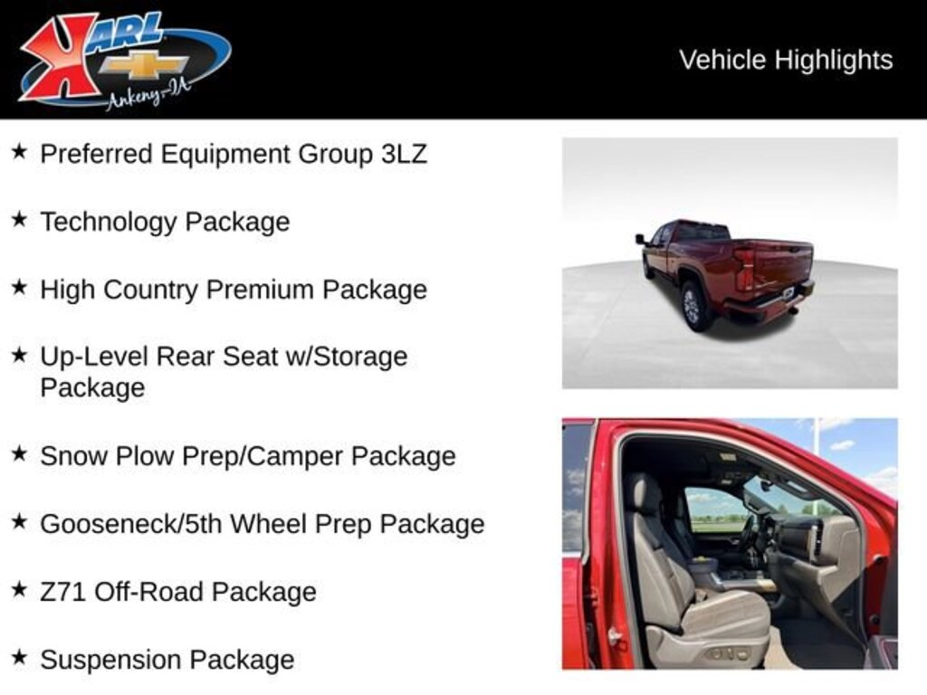 Used 2024 Chevrolet Silverado 2500 HD High Country Truck Crew Cab