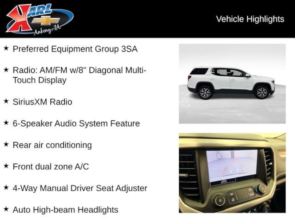 Used 2021 GMC Acadia SLE SUV