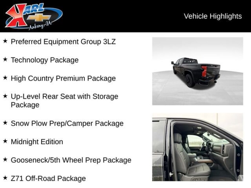 Used 2025 Chevrolet Silverado 2500 HD High Country Truck Crew Cab