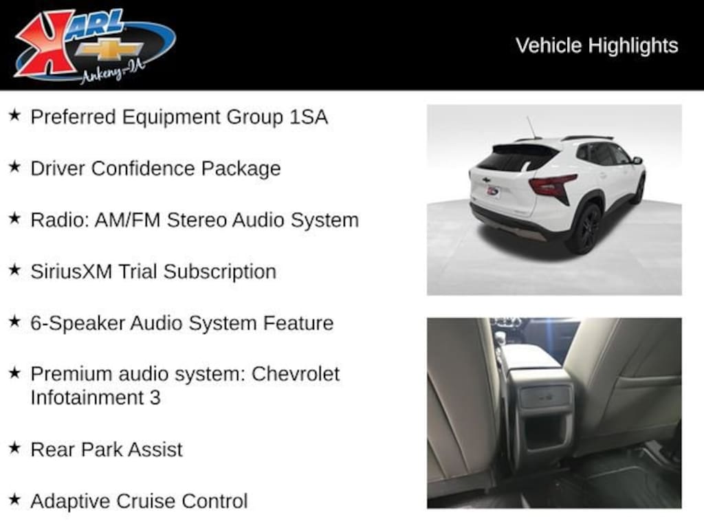 New 2026 Chevrolet Trax Activ SUV