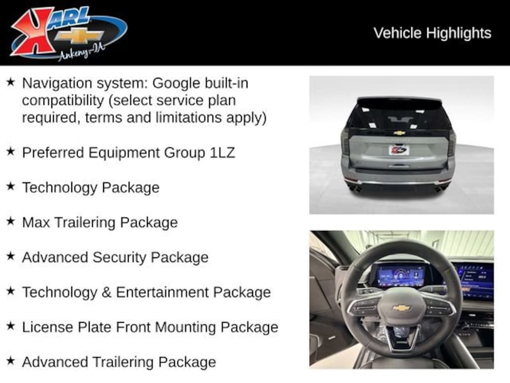 Used 2025 Chevrolet Tahoe Premier SUV