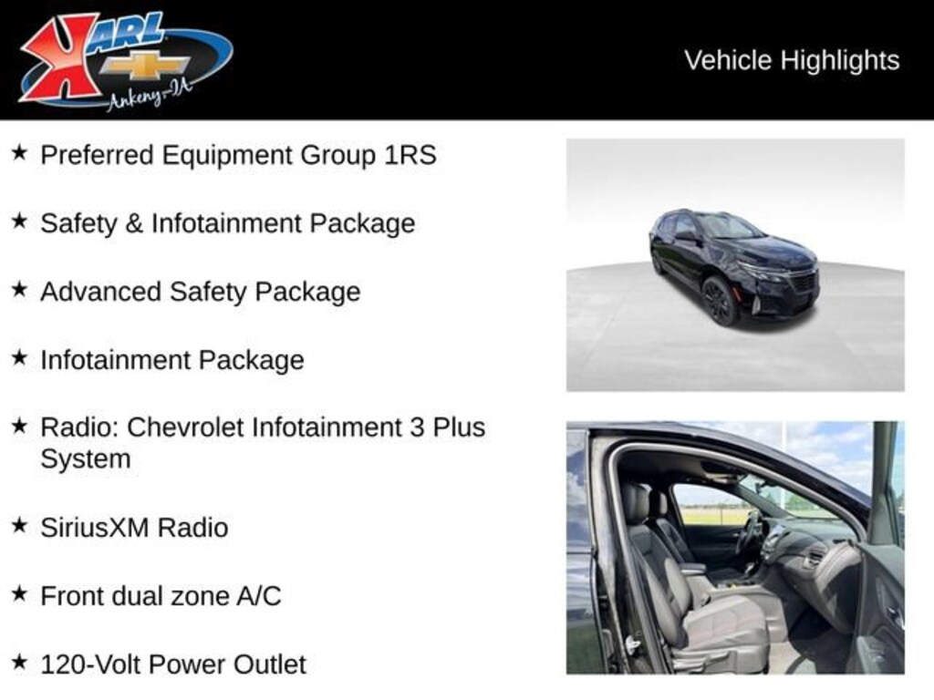Used 2023 Chevrolet Equinox RS SUV