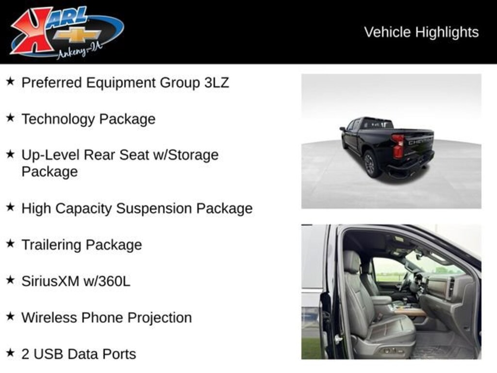 Used 2023 Chevrolet Silverado 1500 High Country Truck Crew Cab