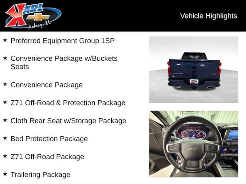 Used 2021 Chevrolet Silverado 1500 RST Truck Crew Cab