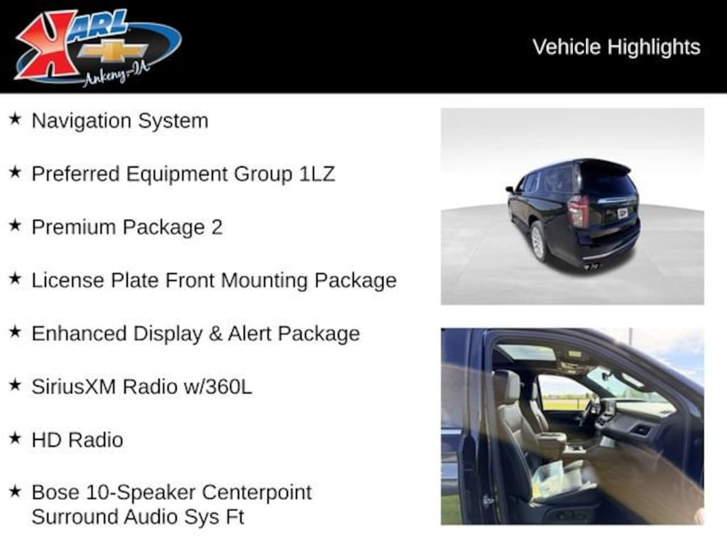 Used 2021 Chevrolet Tahoe Premier SUV