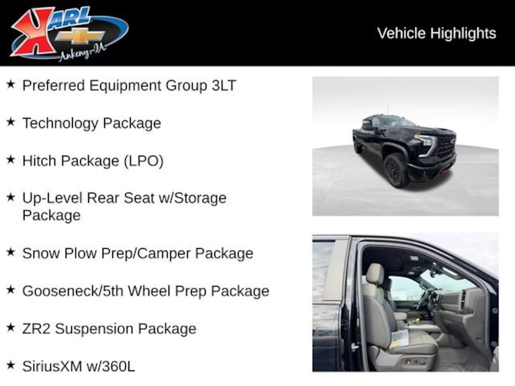 Used 2024 Chevrolet Silverado 2500 HD ZR2 Truck Crew Cab