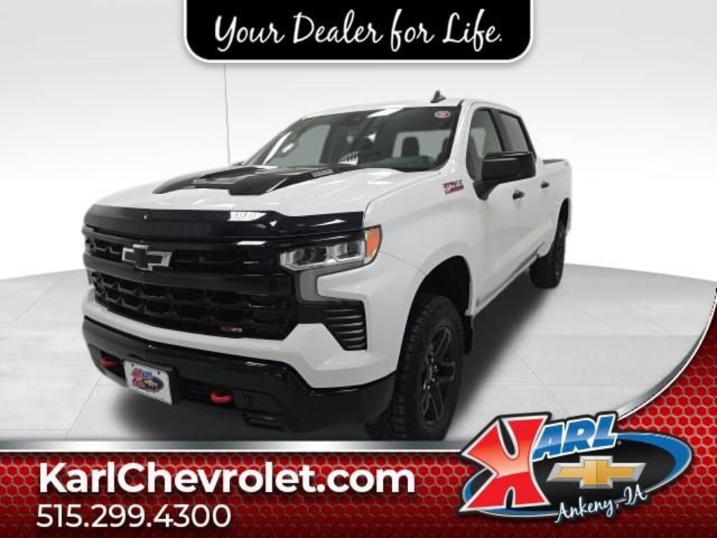 Used 2023 Chevrolet Silverado 1500 LT Trail Boss Truck Crew Cab