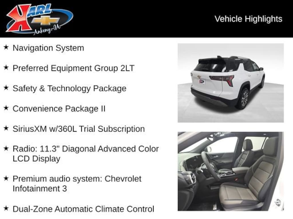 New 2026 Chevrolet Equinox LT SUV