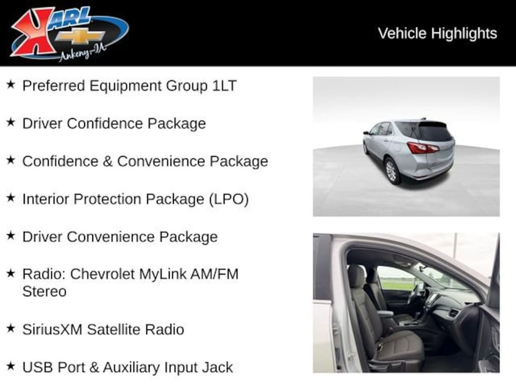 Used 2018 Chevrolet Equinox LT SUV