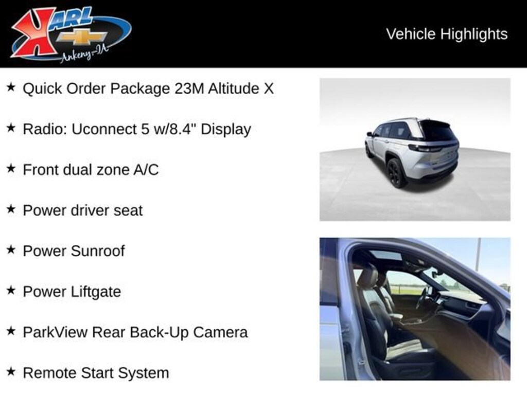 Used 2024 Jeep Grand Cherokee Altitude X 4x4 SUV