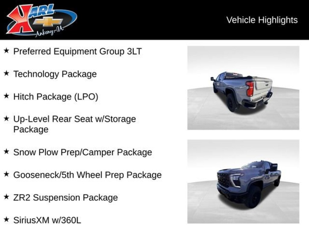 Used 2024 Chevrolet Silverado 2500 HD ZR2 Truck Crew Cab