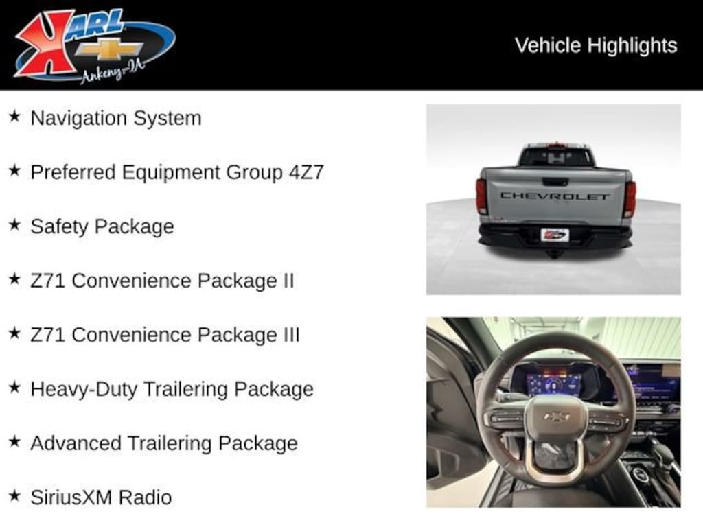 Used 2024 Chevrolet Colorado Z71 Truck Crew Cab