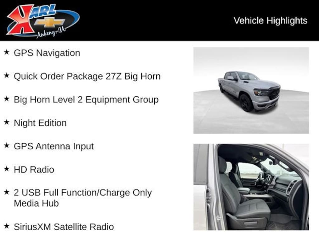 Used 2020 Ram 1500 Big Horn