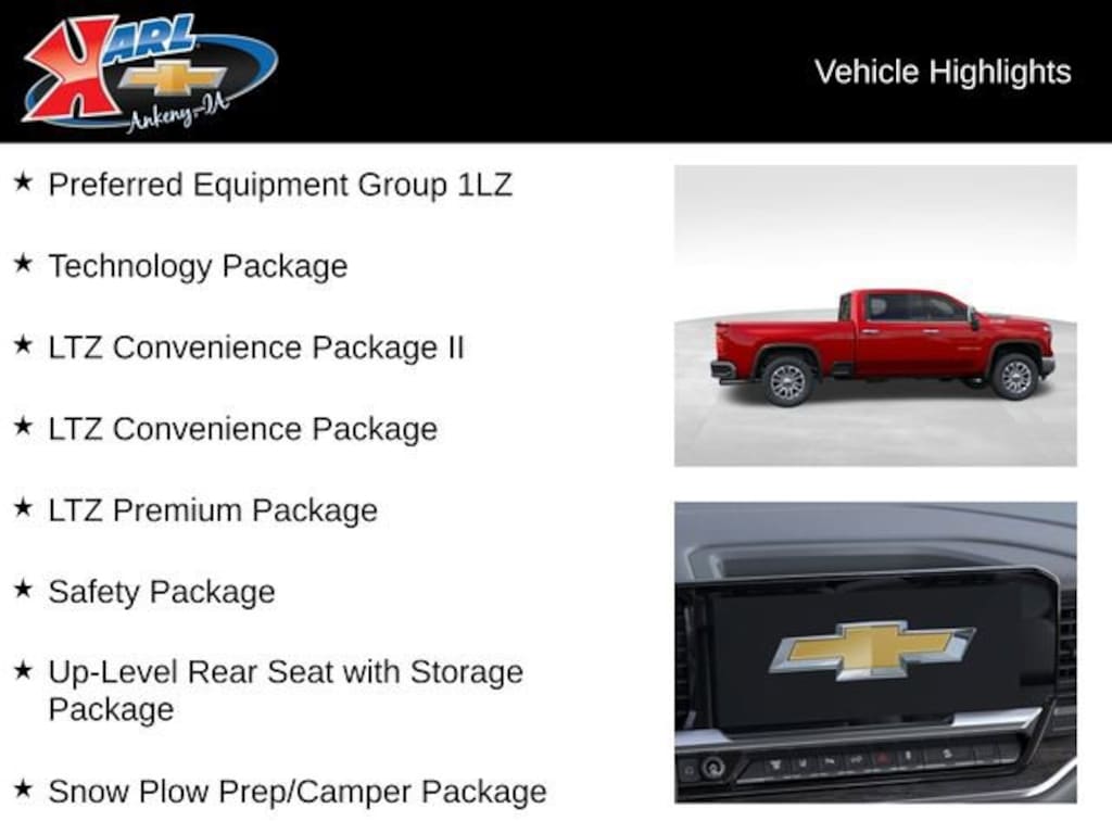 New 2026 Chevrolet Silverado 2500 HD LTZ Truck Crew Cab