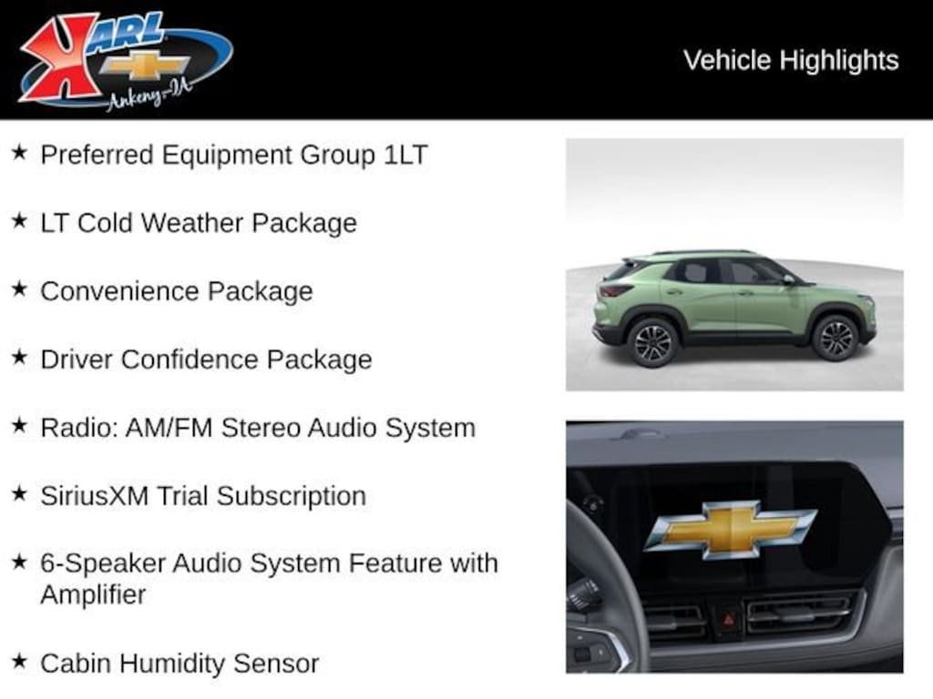 New 2026 Chevrolet Trailblazer LT SUV