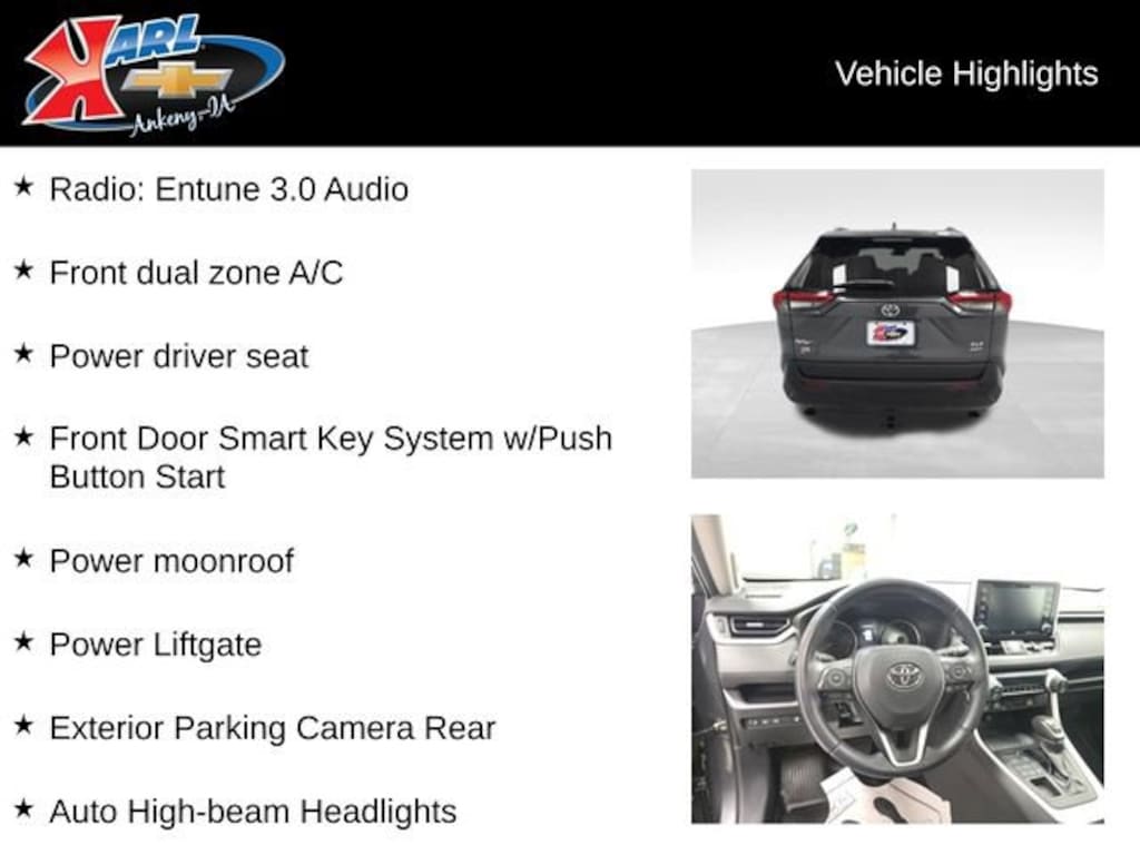 Used 2019 Toyota RAV4 XLE Premium SUV