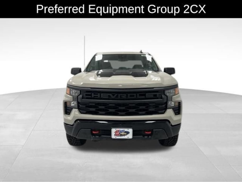 New 2026 Chevrolet Silverado 1500 Custom Trail Boss Truck Crew Cab