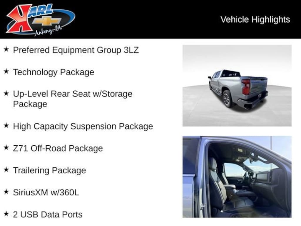 Used 2024 Chevrolet Silverado 1500 High Country Truck Crew Cab