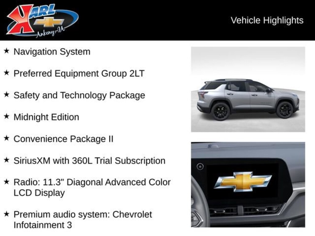 New 2026 Chevrolet Equinox LT SUV