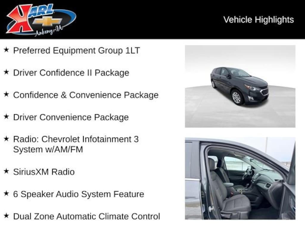 Used 2021 Chevrolet Equinox LT SUV