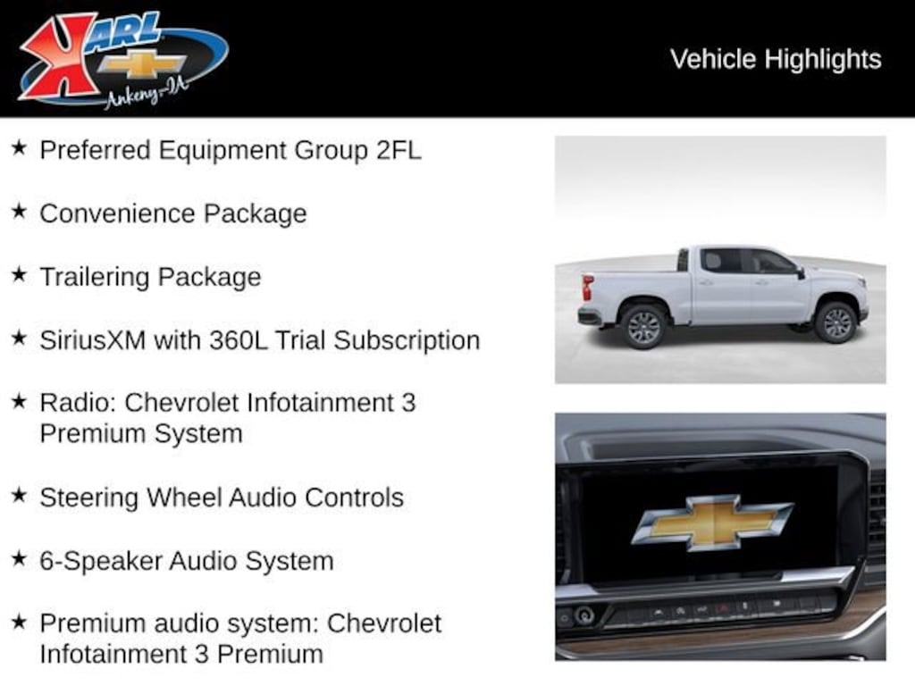 New 2026 Chevrolet Silverado 1500 LT (2FL) Truck Crew Cab