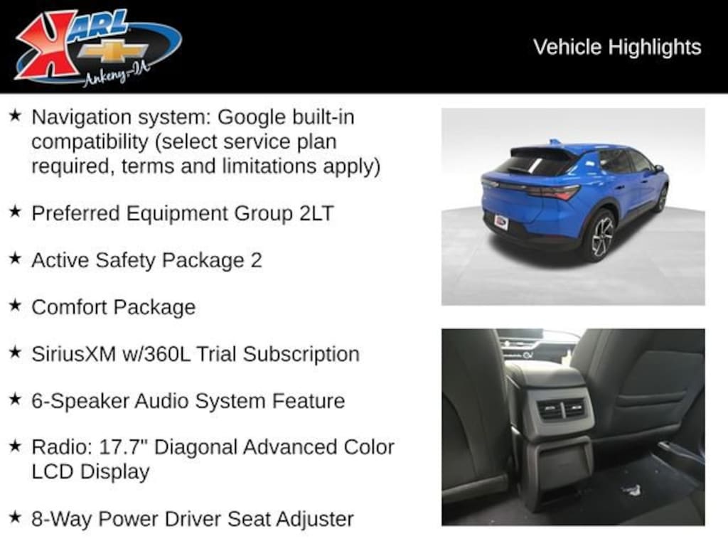 New 2026 Chevrolet Equinox EV LT SUV